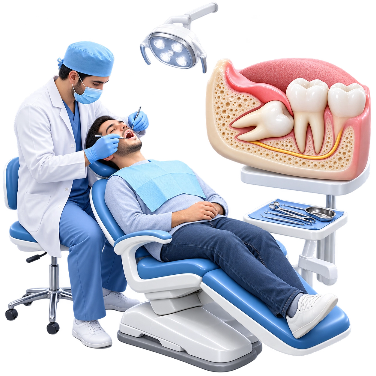 Impacted Wisdom Tooth Surgery
